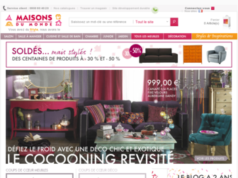 maisonsdumonde.com website preview