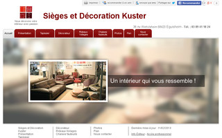 kuster-decoration.com website preview