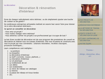 decoration.net website preview