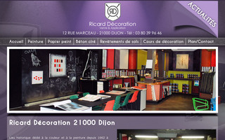 ricarddecoration.com website preview