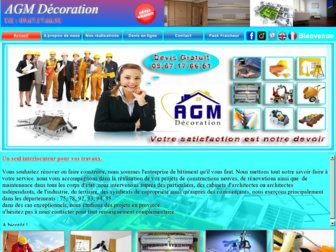 agm-decoration.fr website preview