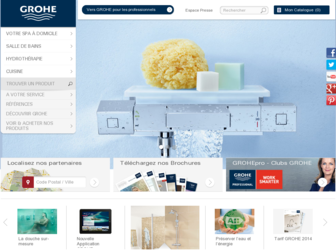 grohe.com website preview