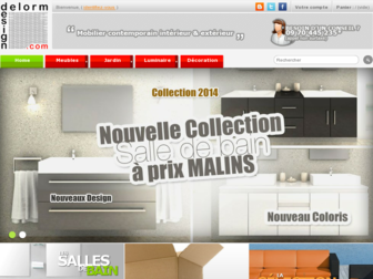 delormdesign.com website preview
