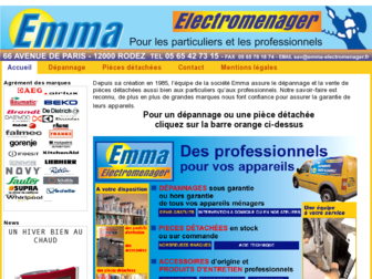 emma-electromenager.fr website preview