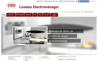 coadouelectromenager.com website preview