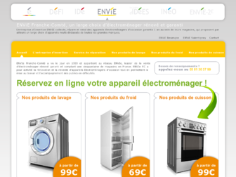 envie-electromenager.fr website preview