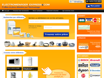 electromenager-express.com website preview