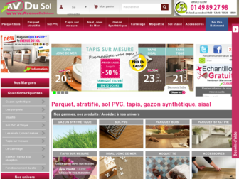 avenuedusol.com website preview