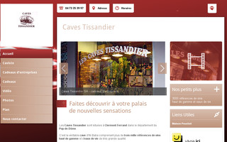caves-tissandier.com website preview