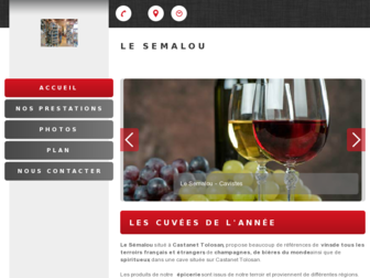 cave-lesemalou.fr website preview