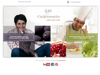 chefsommelier.fr website preview