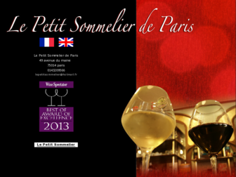 petit-sommelier.com website preview