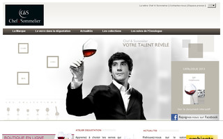 oenologie.chefsommelier.fr website preview