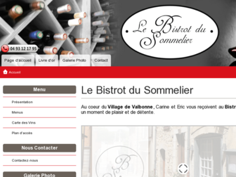 lebistrotdusommelier.fr website preview