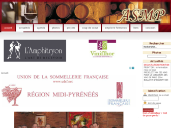 sommeliers-midipyrenees.com website preview