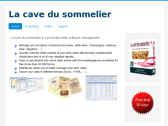 cavedusommelier.com website preview