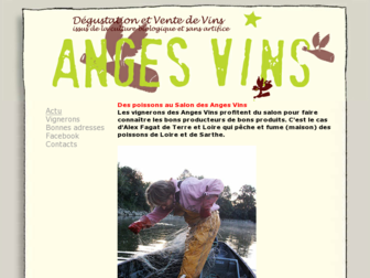 angesvins.com website preview