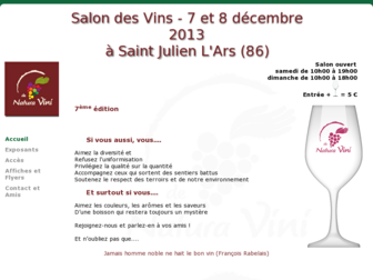 denaturavini.org website preview