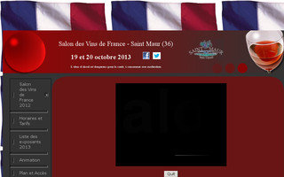 salondesvins36.fr website preview