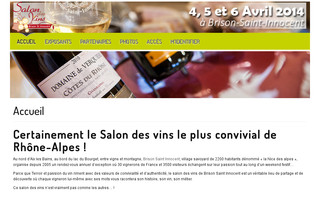 salondesvinsbrison.fr website preview