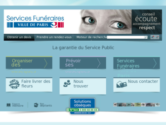 servicesfuneraires.fr website preview