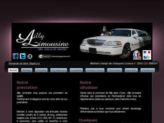 ailly-limousine.fr website preview