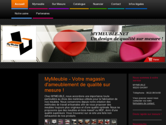 mymeuble.net website preview