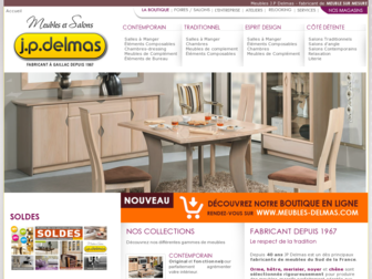 meubles-delmas.fr website preview