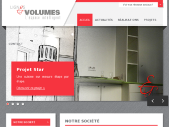 lignesetvolumes.com website preview