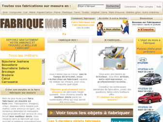 fabriquemoi.com website preview