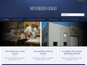 menuiseriesgemad.com website preview