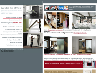 meublesurmesure.net website preview
