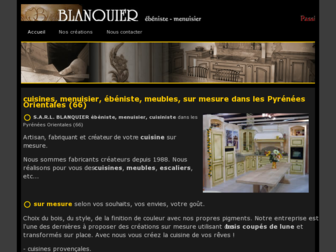 blanquier.fr website preview