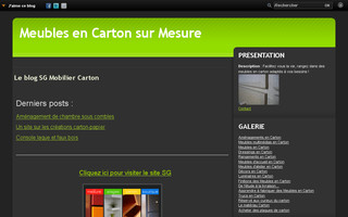 meubles-carton-sur-mesure.com website preview