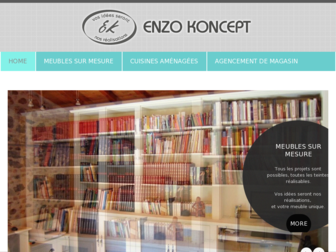 enzokoncept.fr website preview