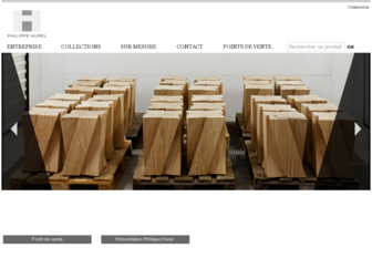 philippe-hurel.com website preview