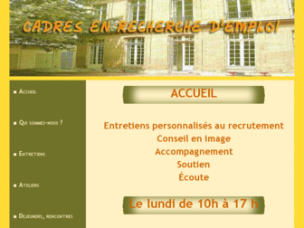 club-emploi-cadres.com website preview