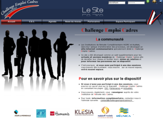 challengeemploicadres.fr website preview