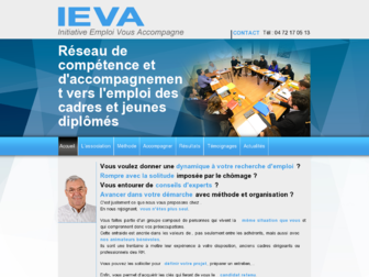 ieva.asso.fr website preview