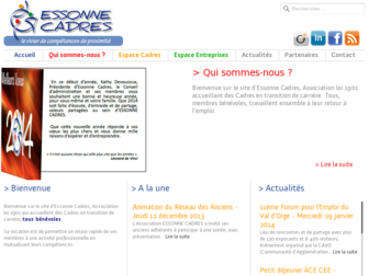 essonnecadres.org website preview