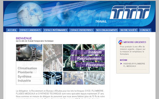 ttt-interim.fr website preview