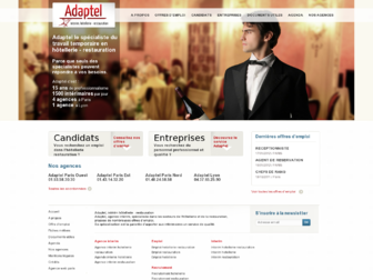 adaptel.fr website preview