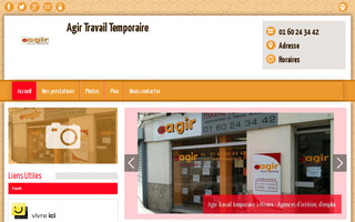 agir-interim-idf.fr website preview