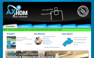 axhom-interim.com website preview