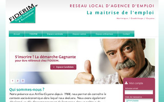 fiderim.fr website preview