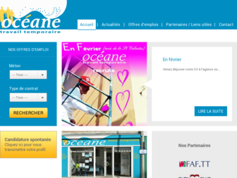 oceane76.fr website preview