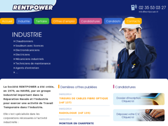 rentpower.fr website preview