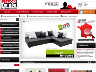 destockland.fr website preview