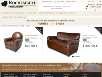 rochembeau.fr website preview