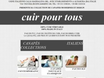 cuirpourtous.com website preview